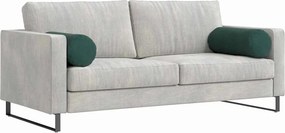 vidaXL Μαξιλάρια Στήριγμα 2 pcs Σκούρο Πράσινο Ø 25 x 70 cm
