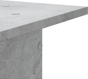 vidaXL Βάσεις Ηχείων 2 Τεμ. Γκρι Σκυρ. 30x30x95 εκ. Επεξ. Ξύλο
