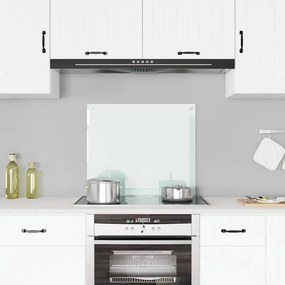 vidaXL Πλάτη Κουζίνας Γαλακτώδες 70 x 60 εκ. από Ψημένο Γυαλί