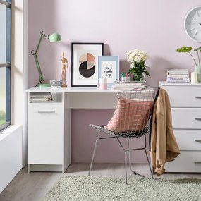 Γραφείο Rey Λευκό 100x50x74,5 εκ. 100x50x74.5 εκ.