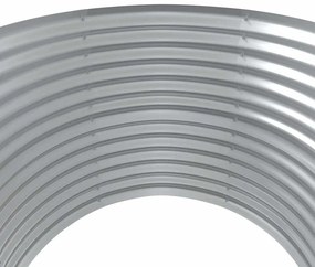 vidaXL Ζαρντινιέρα Ανθρακί 100x100x68εκ Γαλβανισμένος χάλυβας