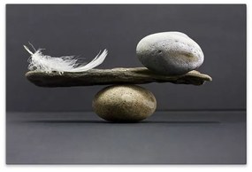 Πίνακας σε καμβά Balance" ψηφιακής εκτύπωσης 100x70x3εκ." GP033-0115 Megapap GP033-0115