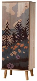 Παπουτσοθήκη Vegas 869VEL8623 50x38x135cm Multi Cipboard,Wood