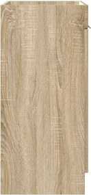 vidaXL Ντουλάπι κάτω από τον νιπτήρα Sonoma Δρυς 56 x 37,5 x 81 εκ