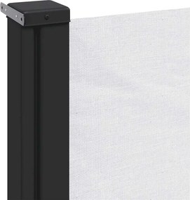 vidaXL Σκίαστρο Πλαϊνό Συρόμενο Λευκό 117 x 300 εκ.