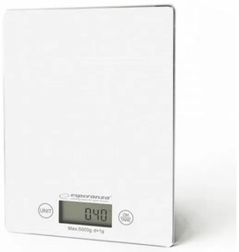 Ψηφιακή Ζυγαριά Κουζίνας Λευκό 5kgr Ultra Thin Lemon ESPEKS002W Esperanza ESPEKS002W