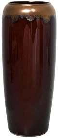 Βάζο 374-224-352 60cm Brown-Gold Κεραμικό