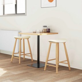 vidaXL Καρέκλες φαγητού 2 pcs Φυσικό 46 x 37 x 63 εκ