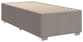 ΚΡΕΒΑΤΙ BOXSPRING ΜΕ ΣΤΡΩΜΑ TAUPE 90X200 ΕΚ. ΥΦΑΣΜΑΤΙΝΟ 3289262