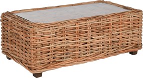 Καναπές Home ESPRIT Μπεζ Φυσικό 220 X 98 X 64 CM (4 Τεμάχια)