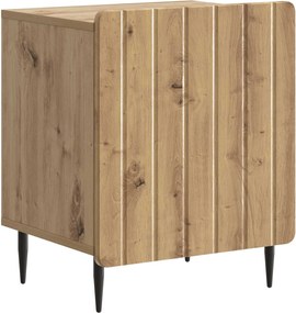 vidaXL Κομοδίνο 2 pcs Artisan Δρυς 43 x 34,5 x 52 εκ