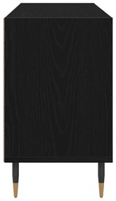 vidaXL Ντουλάπι TV Μαύρη Οξυά 103,5 x 30 x 50 εκ Επεξεργασμένο ξύλο