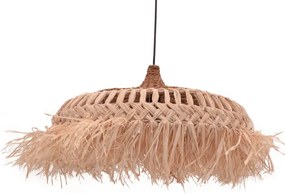 Intrahome Φωτιστικό οροφής Borobe intrahome sisal σε φυσικό χρώμα Φ80x45εκ | SKU: INTRAPA-440111112