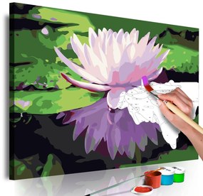 Πίνακας για να τον ζωγραφίζεις - Water Lily 60x40