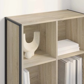 vidaXL Βιβλιοθήκη 99.5 x 30 x 108.5 εκ Επεξεργασμένο Ξύλο Σονόμα