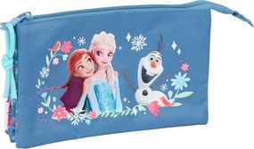 Κασετίνα Frozen Μπλε 22 x 12 x 3 cm