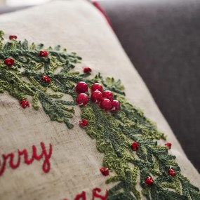 Χριστουγεννιάτικη Μαξιλαροθήκη 43x43 Gofis 237 1005237000006