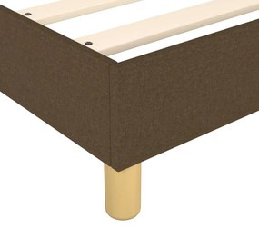 ΠΛΑΙΣΙΟ ΚΡΕΒΑΤΙΟΥ BOXSPRING ΣΚΟΥΡΟ ΚΑΦΕ 140X200 ΕΚ. ΥΦΑΣΜΑΤΙΝΟ 3120964