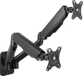 BRATECK επιτοίχια βάση για 2x οθόνες LDA32-114, 17-32", έως 9kg