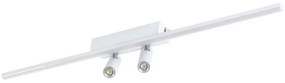 Φωτιστικό Οροφής - Σποτ Γραμμικό Baretti 61227 80x5,5x5cm Dim Led 2688lm 24W White GloboStar