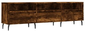 vidaXL Έπιπλο Τηλεόρασης Καπνιστή Δρυς 150x30x44,5 εκ. Επεξ. Ξύλο