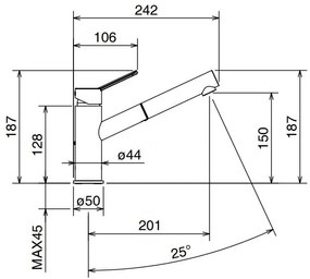 Μπαταρία κουζίνας La Torre Newpro 42181