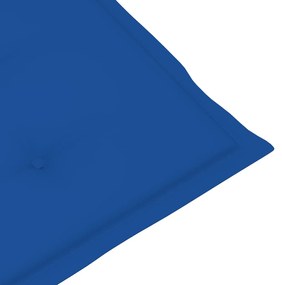 vidaXL Πολυθρόνα Kουνιστή από Μπαμπού με Μαξιλάρι