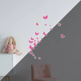 Butterflies φωσφορίζοντα τοίχου S (Κατόπιν παραγγελίας 30 ημέρες) - 77224 - 77224