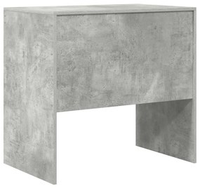 vidaXL Γραφείο Γκρι σκυροδέματος 80 x 50 x 76 εκ. Επεξεργασμένο ξύλο