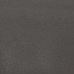 Πλαίσιο Κρεβατιού Γκρι 180x200 εκ. από Συνθετικό Δέρμα - Γκρι
