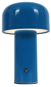 Φωτιστικό Επιτραπέζιο Επαναφορτιζόμενο 12,5xY21cm3w 3000K Μέταλλο Μπλε Inlight 3036-Blue