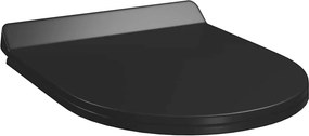 vidaXL Κάλυμμα Λεκάνης με Soft Close &amp; Quick Release Μαύρο