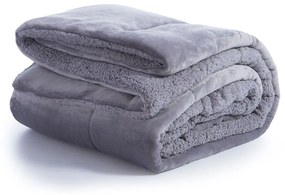Κουβερτοπάπλωμα Singular 24 Grey Nef-Nef Homeware Queen Size 220x240cm Πολυέστερ