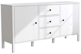 Μπουφές Frn 787CDL1720 150x44x82cm White Μοριοσανίδα, Μελαμίνη