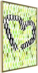 Αφίσα - I Love Limes - 30x45 - Χρυσό - Χωρίς πασπαρτού