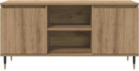 vidaXL Ντουλάπι TV 104 x 35 x 50 εκ. Artisan Oak Επεξεργασμένο Ξύλο
