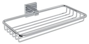 Σπογγοθήκη Μονής Στήριξης Επιτοίχια W210xD130xΗ55mm Verdi Cube Chrome 3070722