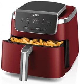 Φριτέζα ζεστού αέρα Ninja AF140EUCM PRO, 1750W, 4,7 l, 40-240C, 4 προγράμματα, χρονοδιακόπτης, AirCrisp, αντικολλητική επίστρωση, Μπορντώ