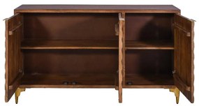 Κομότα-μπουφές Amrita Fylliana Καφέ 150x40x85 εκ. 150x40x85 εκ.