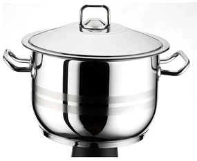 Κατσαρόλα Arian 430 ISF00100126 8lt 26x16cm Inox Isfa Metal 26cm Stainless Steel