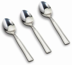 Κουταλάκι Του Γλυκού (Σετ 3τμχ) Acer 10-127-053 13,5cm Inox Nava Stainless Steel