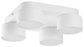 Σποτ Φωτιστικό Οροφής SPACE τετράφωτο TK Lighting-3393-Λευκό 3393