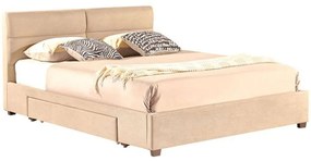 Κρεβάτι Anay (Για Στρώμα 160x200cm) 279-000003 206x169x96cm Beige Διπλό