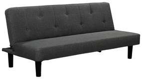 Καναπές-κρεβάτι Breathe pakoworld ύφασμα ανθρακί 167x77x73εκ Model: 035-000068