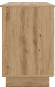 vidaXL Γραφείο Artisan Δρυς Επεξεργασμένο Ξύλο 142,5 x 50 x 75 εκ.