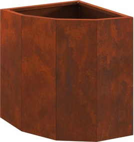 vidaXL Γωνιακό Ροδόδεντρο Σκ rusty 30 x 30 x 35 εκ