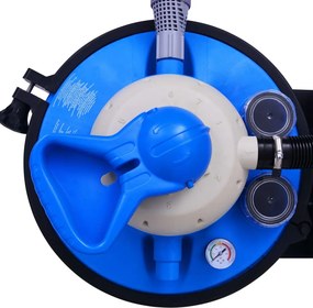 vidaXL Αντλία / Φίλτρο Άμμου με Χρονοδιακόπτη 450 W 25 Λίτρα