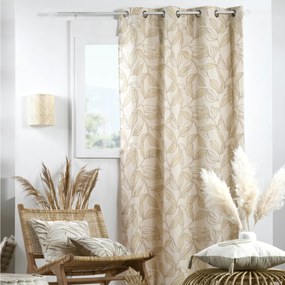 Κουρτίνα (140x260) Με Τρουκς S-F Hemera Taupe R6D388001