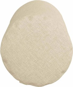vidaXL Μαξιλάρια Στήριγμα 2 pcs Κρεμ Ø 15 x 40 εκ ύφασμα