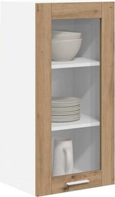 vidaXL Κρεμαστό ντουλάπι 2 pcs Artisan Oak Επεξεργασμένο Ξύλο